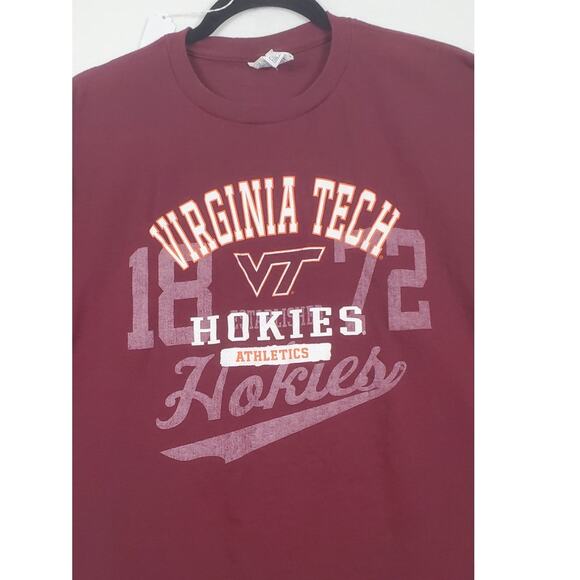 Delta Tech Pro Weight Virginia Tech Hokies Long Sleeve T-Shirt Men XXL PRE-OWNED - Picture 2 of 6